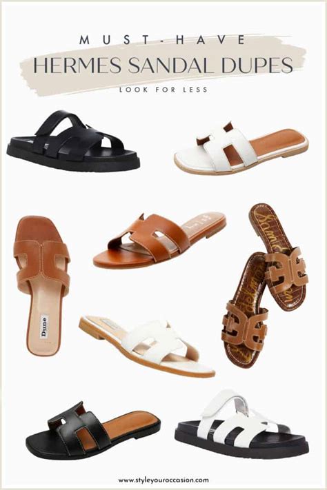 hermes sandals fake|9 Best Hermès Sandals Dupes 2024 .